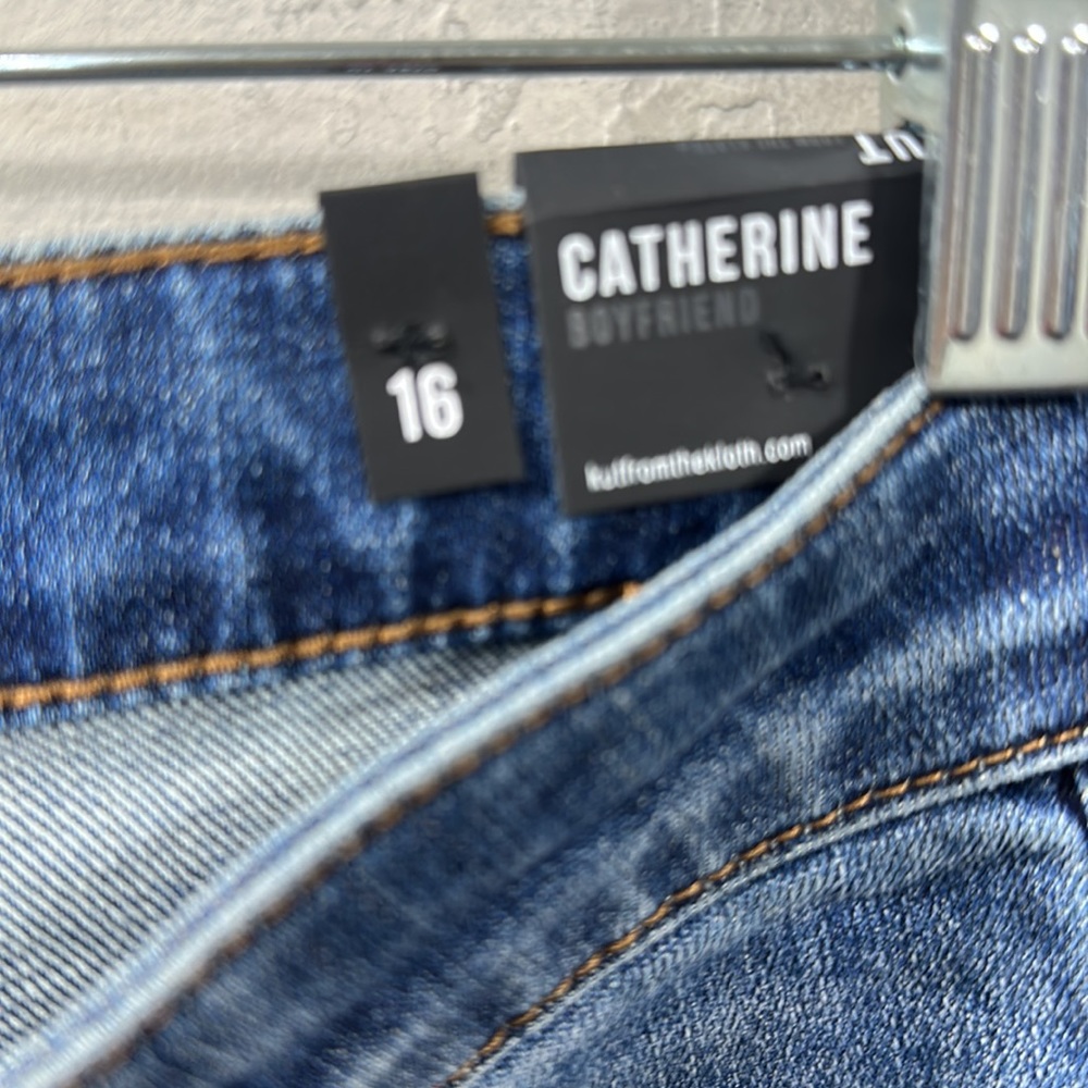 Kut from the Kloth Blue Boyfriend Jeans - Picture 6 of 15